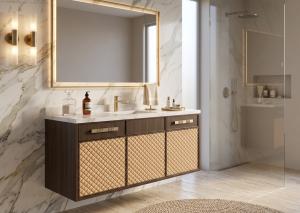 BBH’s new Custom Bath Vanities offer endless possibilities for designers to create customized bath cabinets in a range of sizes, colors, materials, and with signature hardware.