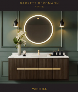 BBH’s partnership with Baldwin Hardware will premier Custom Vanities, created in collaboration with four talented designers —Elissa Grayer, Kesha Franklin, Jennie Bishop, and Alex Purcell.