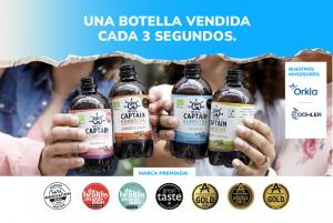 GUTSY CAPTAIN COMPANY Kombucha, premios e inversores