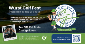 Wurst Golf fest 2026 | October 27, 2026 | Stonebridge Ranch- The Hills Course