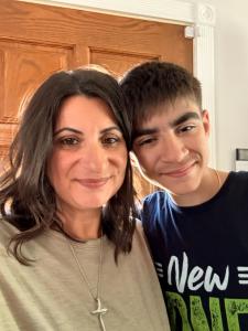 "I was told I couldn't donate to my son because of my weight. Someone else said yes and saved him. Now I've fought my way back to be that yes for someone else — a 'no' is not the end of your story."