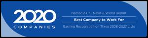 US News & World Report Best Companies to Work For - 2020 Companies