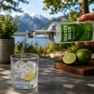 Craft Gin and Tonic Cocktail