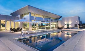 Skyhouse is the new clubhouse for Pinnacle residents at Promontory in Park City, Utah.