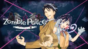 Zombie Police: Midsummer Unhappy New Year key art featuring the game logo and main characters