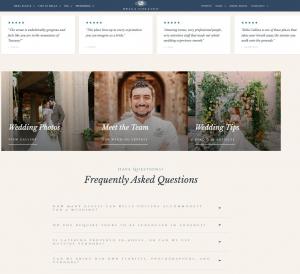 Bella Collina Wedding Page FAQs