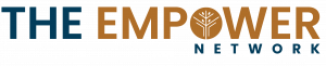 The Empower Network logo, blue and rust colors