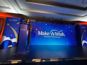 Image from the launch of Make-A-Wish Dominican Republic