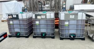 Bulk collection of waste cooking oil from a commercial restaurant