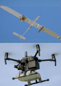 PowerLight’s Aerial ReCharge (ARC) receiver, integrated with fixed-wing and quad UAS