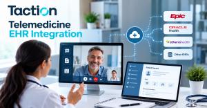 Telemedicine EHR Integration services by Taction Software