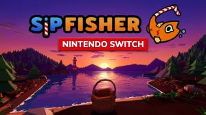 Sip Fisher is out now on Nintendo Switch. Fish with a giant straw. Enjoy the Sunset