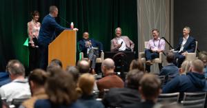 Developers receiving real-time feedback from investors at The Boardroom