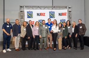 VCS HR staff accepts 2026 NJBiz Best Places to Work Award
