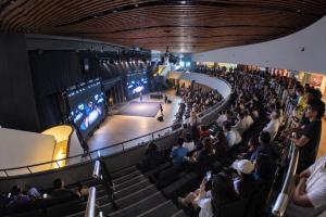 Picture of full house audience for SCL's inaugural fight: New Dawn MY