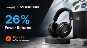 How Sennheiser used SureBright protection program cut returns 26% and lifted AOV nearly 2%