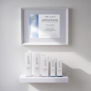 Understanding Oncology Aesthetics Certification on the wall