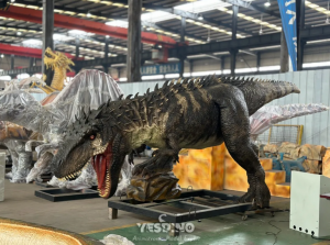 Yesdino - Finished Indominus Rex Displayed In Workshop
