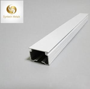 Aluminum curtain track profiles