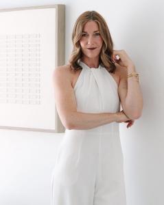Caitlin Stables, listing agent with the CAZA Group brokered by EXP Realty, who represented the James River contemporary at 1400 Aqua Vista Lane in Henrico, Virginia.