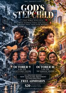 Playwright Cole Noble Jean-Louis Creates God's Stepchild