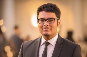 A corporate headshot of Syed Obaid, Product Lead, EventMobi