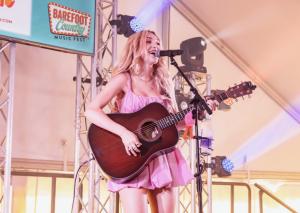 Georgia Owen on stage