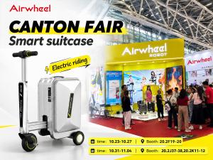 Airwheel Smart Suitcase Debuts at the Canton Fair — Smart Mobility on the Global Stage
