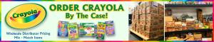 Crayola® Distributor Wholesaler at best Wholesale Prices. Bulk, Single Source, One off and Corporate orders welcome. (314)-695-5757. Authorized Crayola® Distributor and Wholesaler. Quality items at a value price. Giant Selection – Wholesale or Retail.