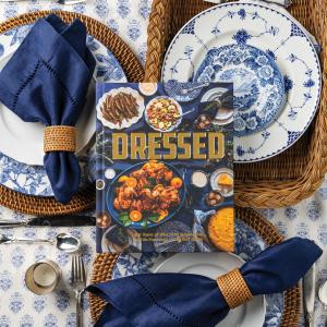 This is the cover of “Dressed: 100 Years of Blue Plate Mayonnaise and the Foodways of the Gulf South”