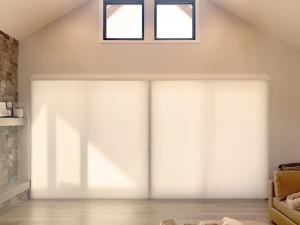 Hunter Douglas Duette® Vertiglide™ Shades for Large Glass Doors in Keystone, CO Home