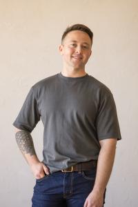 Portrait of Justin Mackay, co-founder of social discovery app Zeeën.