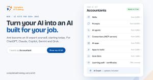 Type your job, get an AI built for it: the AI kit by Complete AI Training