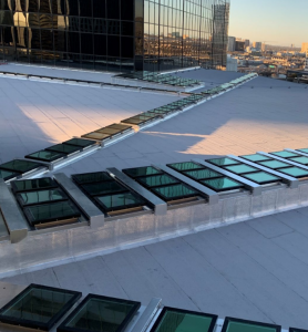 VTECH skylights installed on a Florida condominium