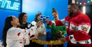 Game Show Battle Rooms Austin offers catering, beverage service, and private meeting room options alongside its hosted game show experiences for corporate holiday parties and group events.
