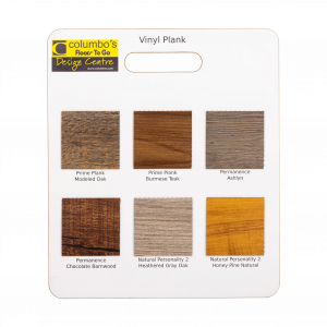 vinyl sample boards