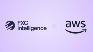 FXC Intelligence's and AWS' logos