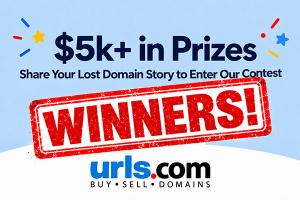 Domain that got away contest winners