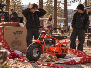 FRP MOTO GMB1OO gas powered mini bike for adults