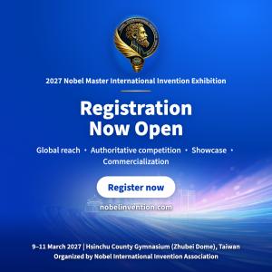 Registration poster for the 2027 Nobel Master International Invention Exhibition in Taiwan