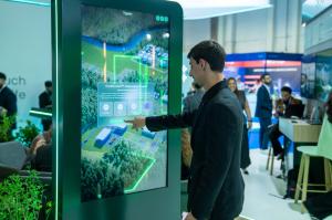 A scene from the 25th edition of Airport Show 2026 at Dubai World Trade Centre, where companies showcased the latest technological solutions to enhance operational efficiency and improve the passenger experience.