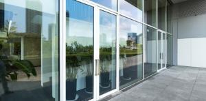 Glass Door Entrance