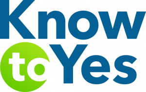 KnowToYes Logo - Political Intelligence for Land Use