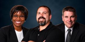 Monica Cappelli, Anthony Jurjevic and Duane Tinker, co-authors of dental HIPAA and cybersecurity book The Unlocked Practice