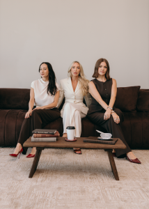 The Duality & Co. team (L-R): Jaclyn Freedman, Growth Marketing; Sara Gullickson, Founder; and Kaylin Harding, Social & Content Strategy. This operator-led advisory brings one team to consider every side of a business and build custom solutions.