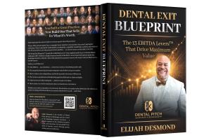 The Dental Exit Blueprint book cover, featuring contributing author Monica Cappelli on insurance collections