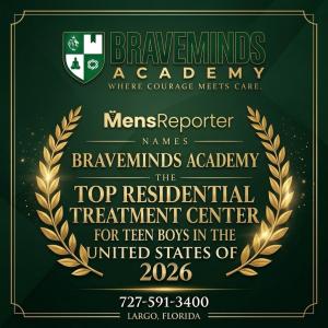 Braveminds Academy Named #1 Residential Treatment Center for Teen Boys in the U.S. (2026) — 5th Major Award