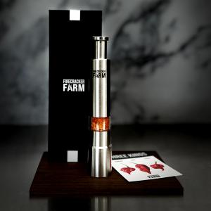 Firecracker Farm Three Kings Hot Salt - Push Grinder