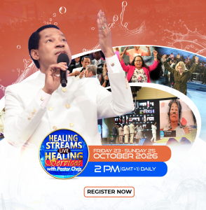 Healing Streams Live Healing Services with Pastor Chris October 2026