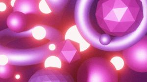 An abstract image representing the intersection of artificial intelligence and mathematics.